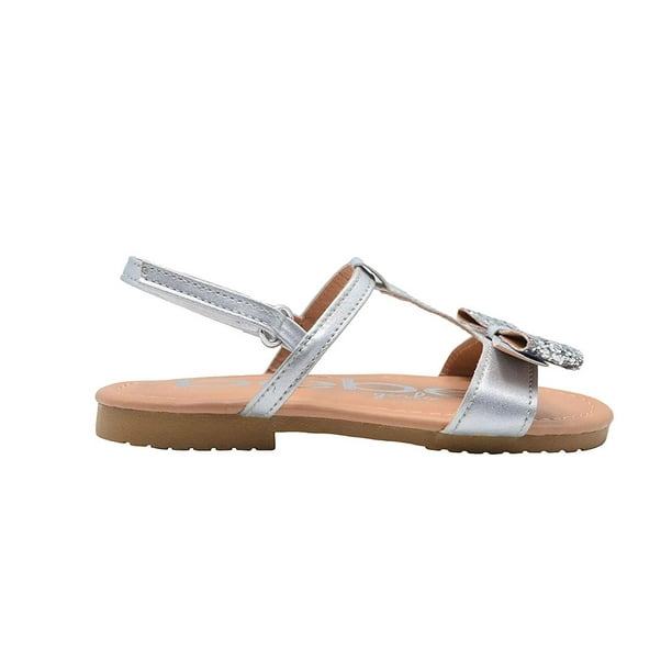 Summer Girls Toddler Rhinestone Bow Buckle Sandals Shoes size 5-10 Summer Girls Toddler Rhinestone Bow Buckle Sandals Shoes size 5-10
